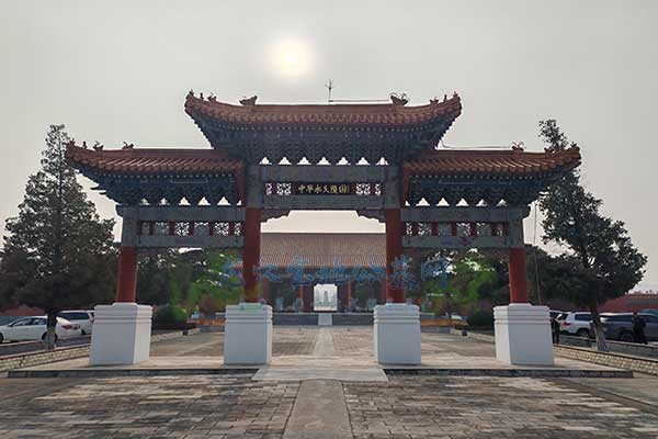 北京中华永久陵园，春花秋月，四季美景中的宁静安息地